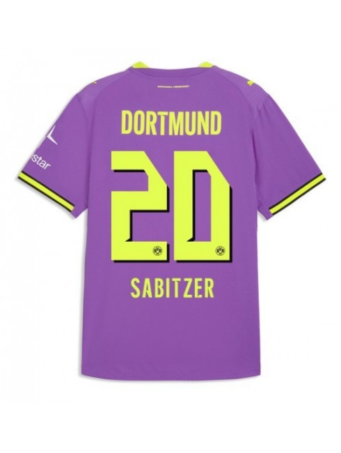 Borussia Dortmund Marcel Sabitzer #20 Ausweichtrikot 2026-27 Kurzarm Borussia Dortmund Marcel Sabitzer #20 Ausweichtrikot 2026-27 Kurzarm